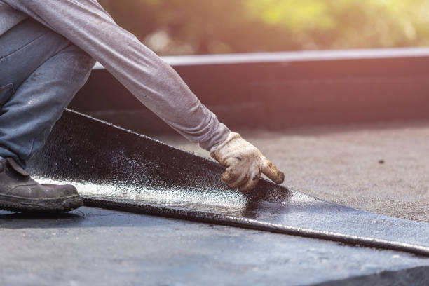 Professional Interior Drainage System technician working in St. Elmo, IL